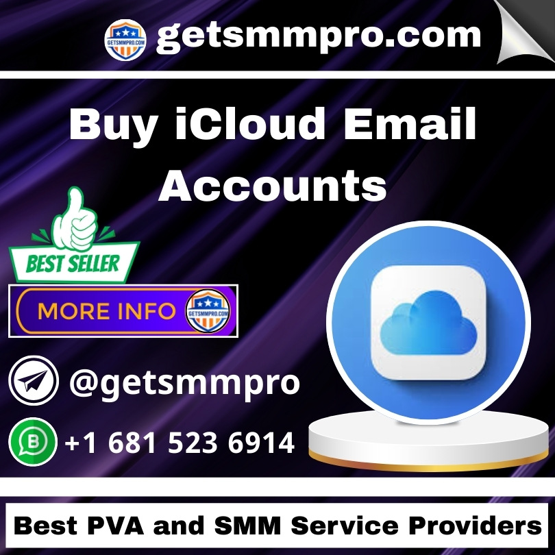 Buy iCloud Email Accounts